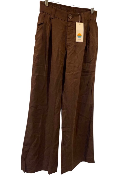 Vuori Pants - NWT Vuori Trestles Twill Wideleg FRENCH ROAST Size XS